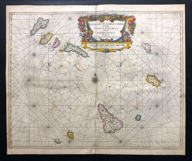 JANSONIUS, JOHANNES. Insulae de Cabo Verde Olim Hesperides sive Gorgades.