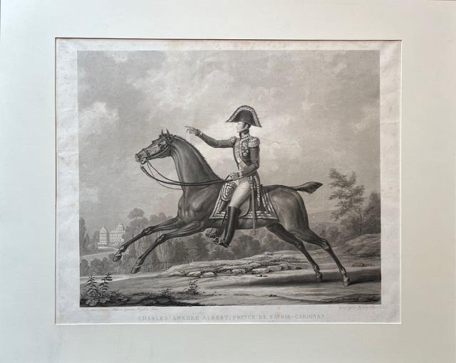 JAZET – MILANESIO. Charles Amedée Albert, Prince de Savoie – Carignan.