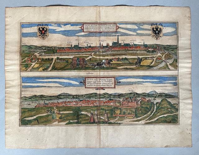 BRAUN - HOGENBERG. Vienna Austriae / Buda.