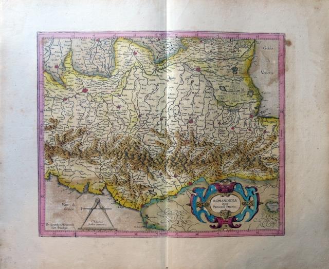 MERCATORE, GHERARDO. Romandiola cum Parmensi Ducatu..