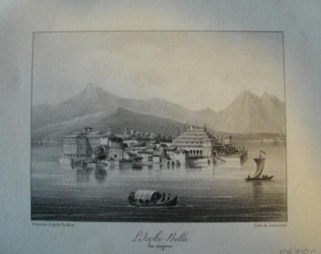 LEMERCIER. L’isola Bella. Lac Majeur.