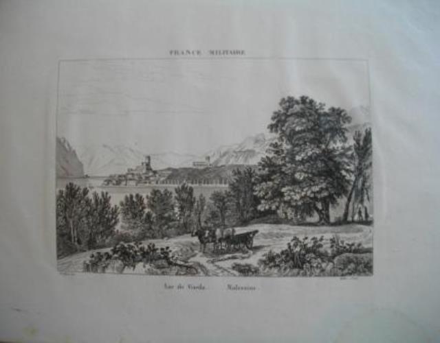 FRANCE MILITAIRE. Lac de Garda. Malcesine.