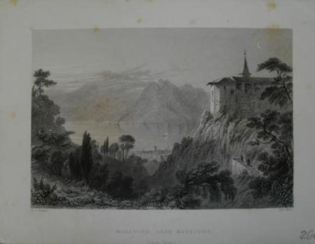 BARTLETT, W. H. Magadino (Canton Tessin).
