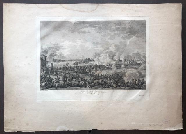 VERNET, CARLE. Passage du Pont de  Lodi, le 21 Floréal, An 4.