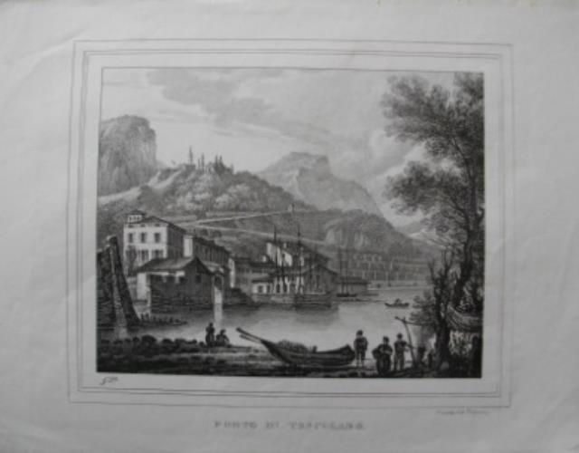 ELENA, GIUSEPPE. Porto di Toscolano.