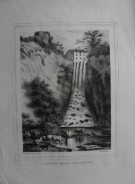 ELENA, GIUSEPPE. Cascata della Vallategna.
