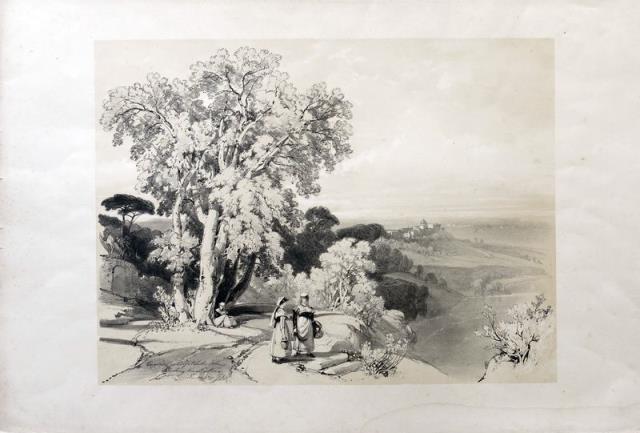 J.D.H. Castel Gandolfo e Lago d'Albano.