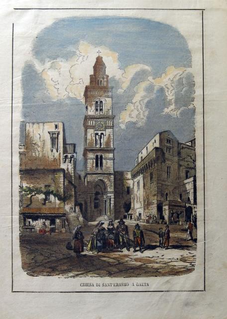 CENTO CITTÀ D’ITALIA. Chiesa di Sant’Erasmo a Gaeta.