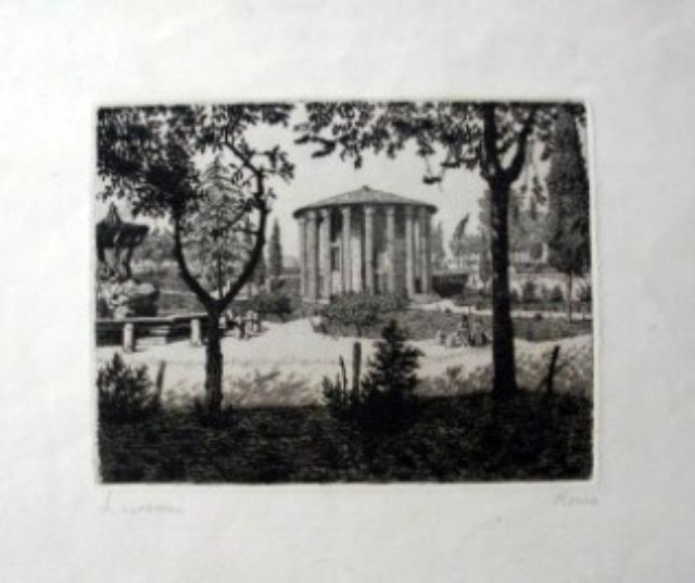 LAURENZI, LAURENZIO. Chiostro (o Tempietto romano di Venere).