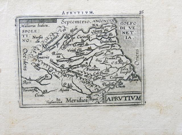 ORTELIO, ABRAMO. Aprutium.
