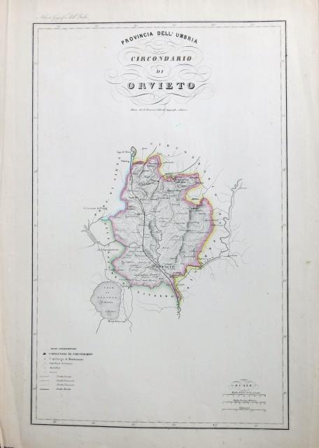 VALLARDI, FRANCESCO. Provincia dell’Umbria. Circondario di Orvieto.