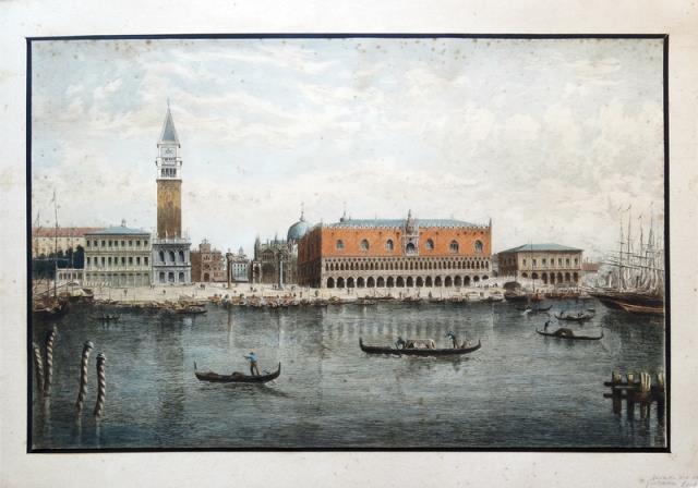 ANONIMO. Veduta di Venezia.