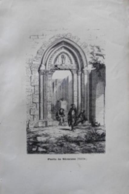 ANONIMO. Porta in Siracusa.