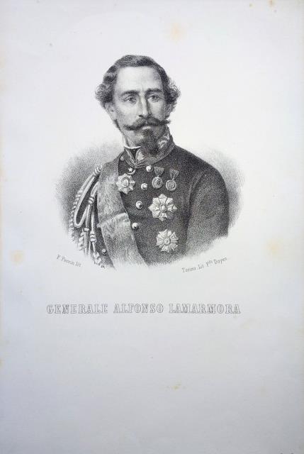 LA FARINA. Generale Alfonso La Marmora.