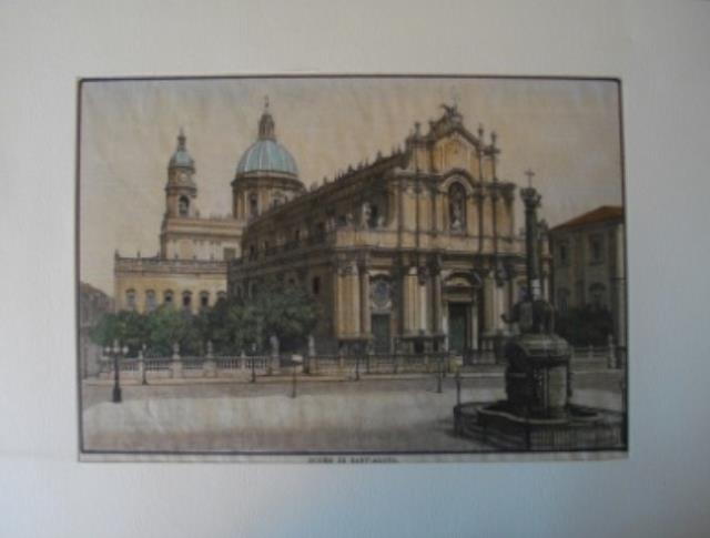 CENTO CITTÀ D'ITALIA. Duomo di Sant'Agata (Catania).