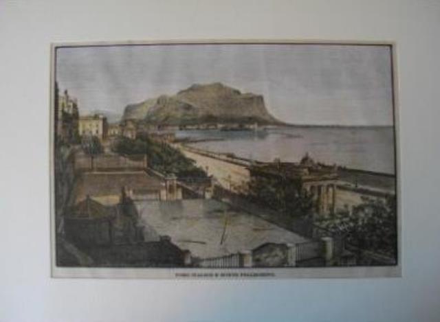 CENTO CITTÀ D'ITALIA. Foro Italico e Monte Pellegrino.