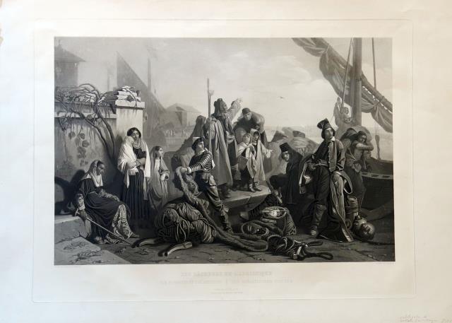 GAUTIER - LEOPOLD, ROBERT. Les pecheurs de l'Adriatique.