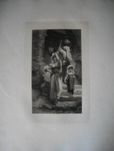 LEVASSEUR, J. C. Senza titolo (ma figure di popolane in costume da lavoro).