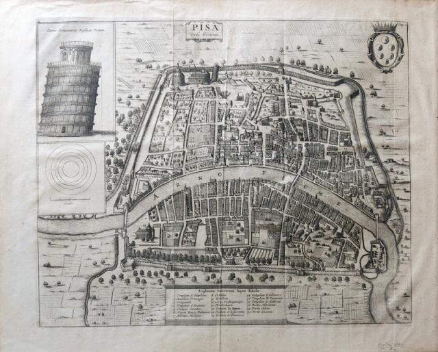 VAN DER AA, PIETER. Pisa. Urbs Etruriae.