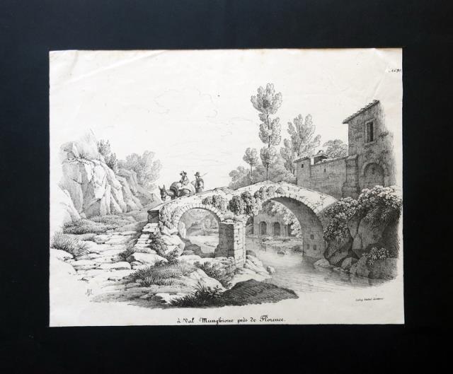 WEIBEL – COMTESSE. À Val Munghione près de Florence.