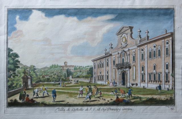 MOGALLI, NICCOLÒ. Villa di Castello di S. E. il Sig. Principe Corsini.