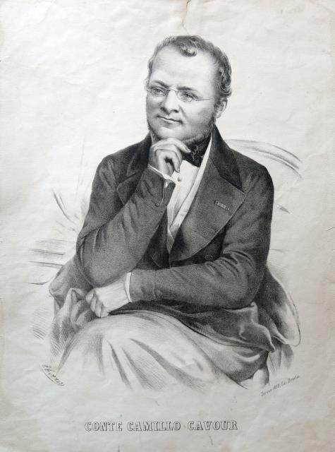 BRIOLA. Conte Camillo Cavour.