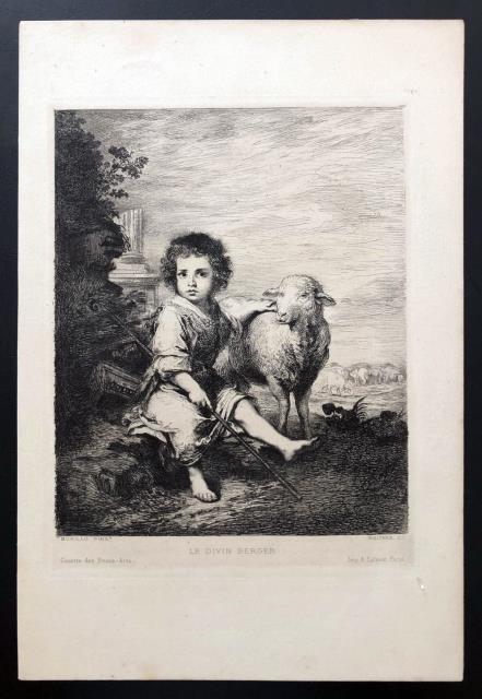 WALTNER – MURILLO. Le Divin Berger.