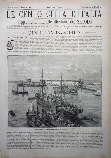 AA.VV. Le Cento Città d’Italia. Civitavecchia.