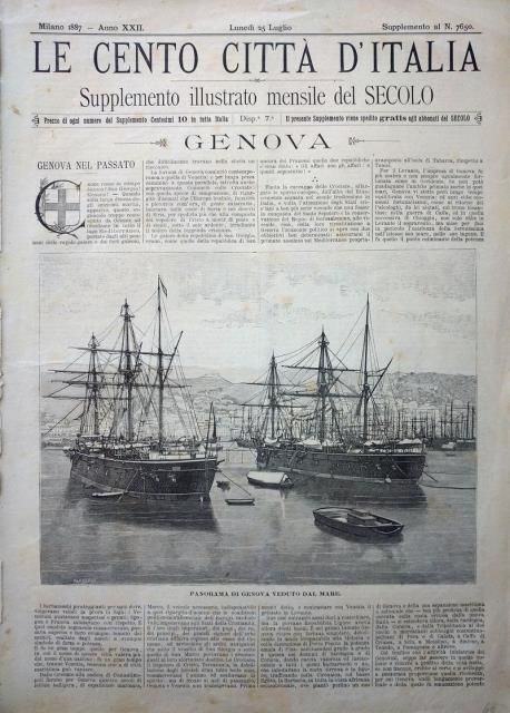 AA.VV. Le Cento Città d’Italia. Genova.