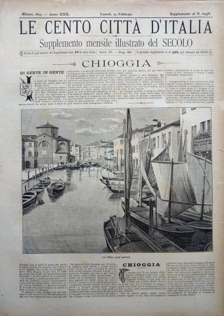 AA.VV. Le Cento Città d’Italia. Chioggia.