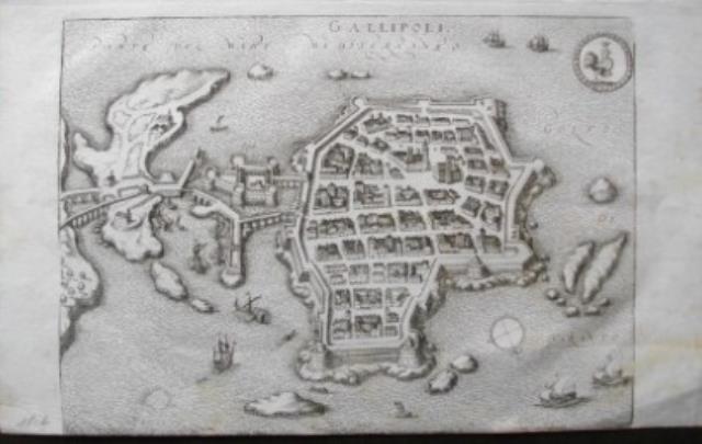 MERIAN, MATTHEUS. Gallipoli.