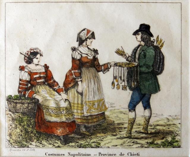 FRANCE MILITAIRE. Costumes Napolitains. Province de Chieti. (Abruzzo Citeriore).