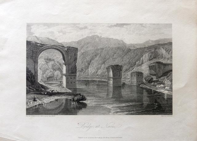 TURNER, J. M. W. – MIDDIMAN, S. Bridge of Narni.