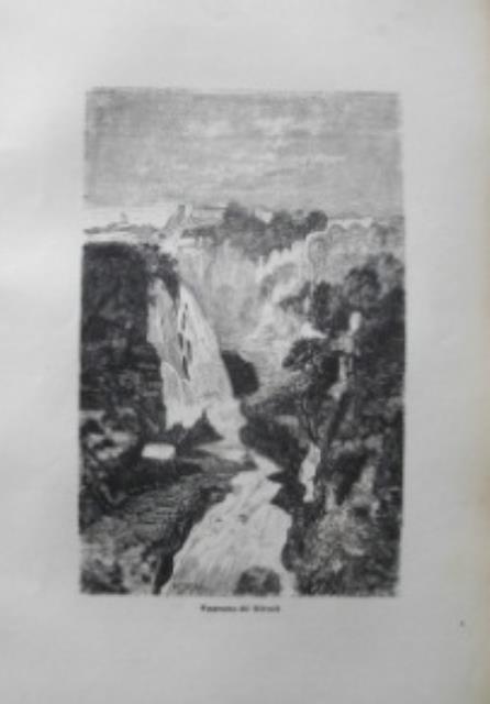 ANONIMO. Cascata di Tivoli.
