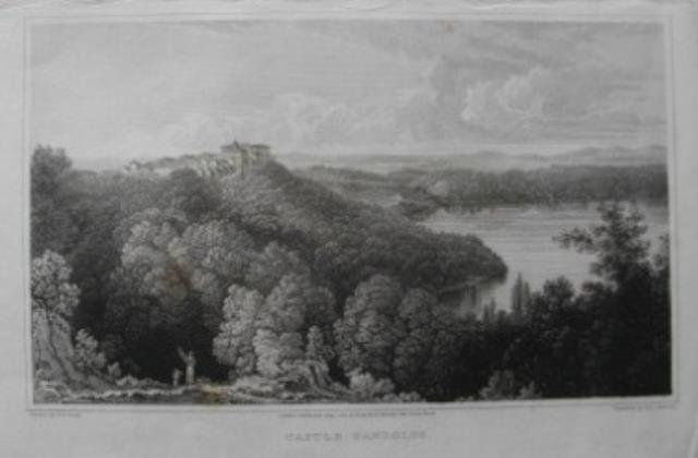 CORBOULD. Castle Gandolfo.
