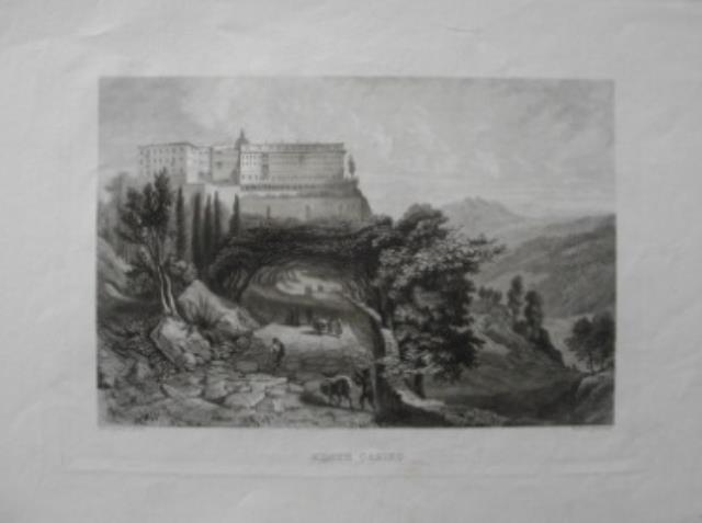 ANONIMO. Monte Cassino.
