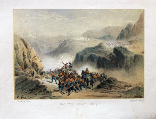 BOSSOLI, CARLO - PERRIN, CARLO. Battaglia di Calatafimi.