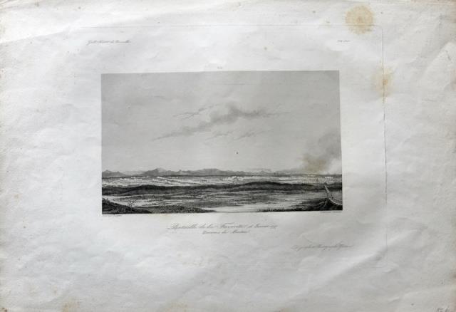 BAGETTI – CHAVANE. Bataille de la Favorite, 16 Janvier 1797. Environs de Manto..