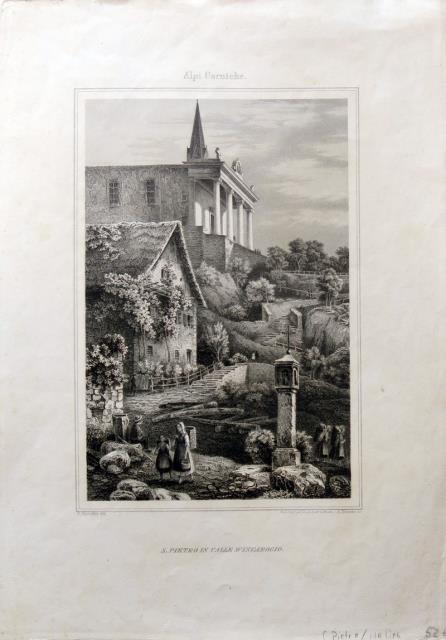 CHEVALIER, P. - LLOYD AUSTRIACO. S. Pietro in Valle d’Incarogio.