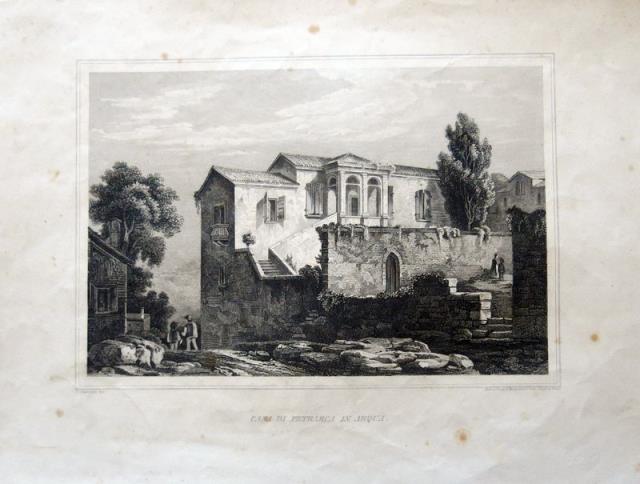 LLOYD TRIESTINO – CHEVALIER, P. Casa di Petrarca in Arqua.
