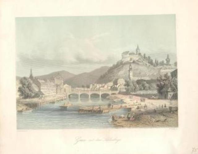 FRENCH, W. Graz mit dem Schlossberge.