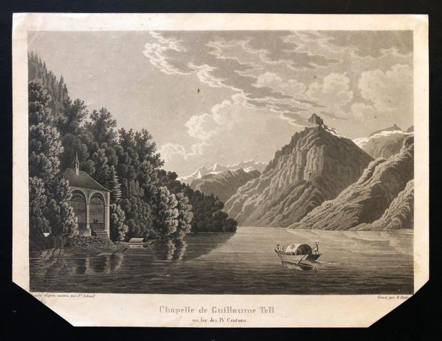 BODM, R. - SCHMID, F. Chapelle de Guillaume Tell au Lac des IV Cantons.