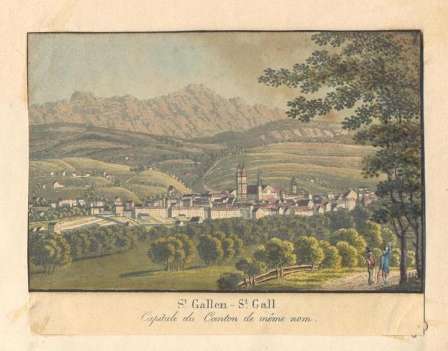 ANONIMO. S. Gallen /S. Gall.