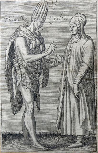 ANONIMO INCISORE FIAMMINGO DEL XVII SECOLO. Torlaquì Religieux Turc.