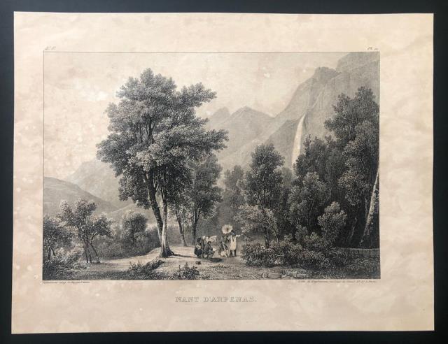 ENGELMANN, G. - VILLENEUVE. Nant d'Arpenas.