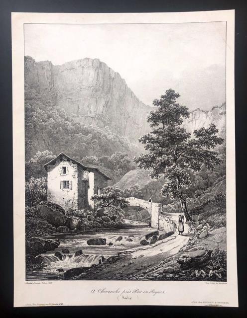 JACOTTET - MENDOUZE & HAUTCOEUR. A Chorenche près Pont en Royaux (Isère).