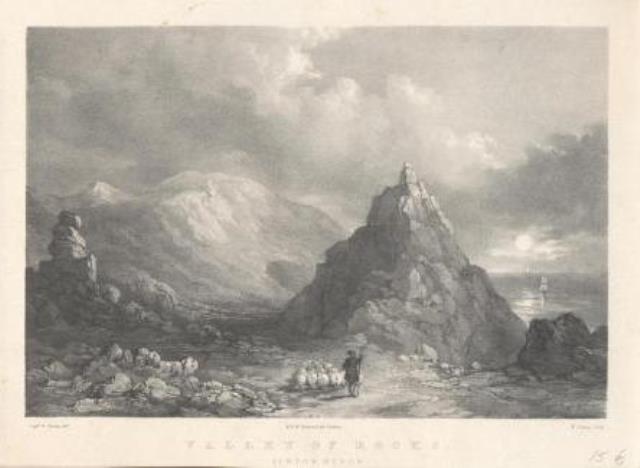 GAUCI, W. - STRONG, H. Valley of Rocks. Linton, Devon.