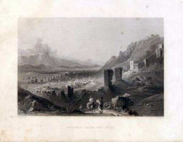 JEAVONS, J. - BARTLETT, W. H. Antioch from the West.