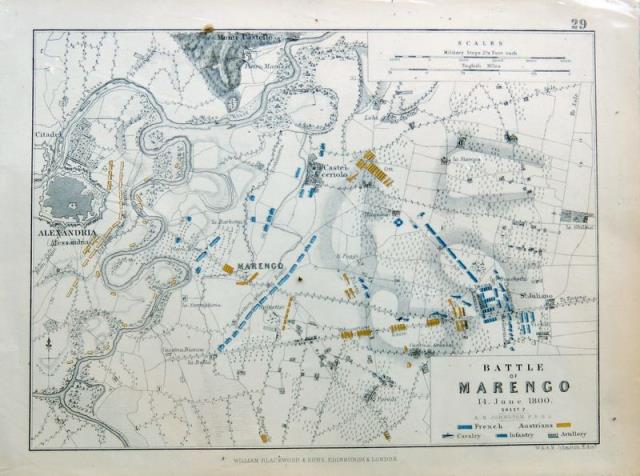 BLACKWOOD, WILLIAM & SONS. Battle of Marengo.