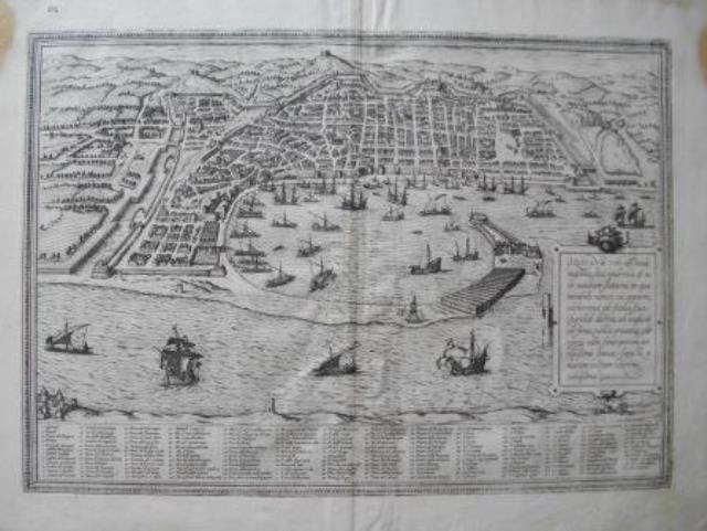 BRAUN, GEORG – HOGENBERG, FRANZ. Messana Urbs est Siciliae maxima.